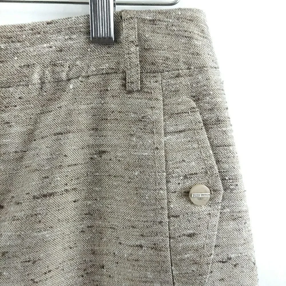 Tory Burch Pencil Skirt Metallic Mino Size 10
